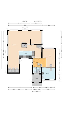 Floorplan - Leeuwerik 8, 2411 KR Bodegraven